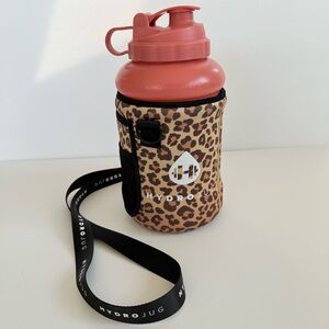 HydroJug Pro Jug Water Bottle with Animal Print Sleeve